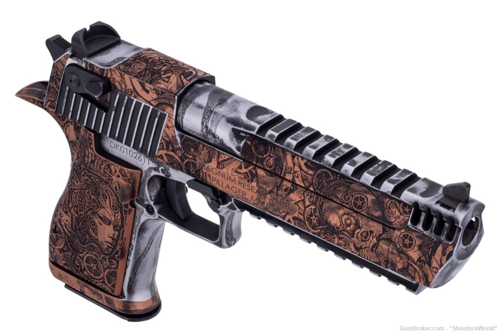 Magnum Research Desert Eagle 50 AE Steampunk Limited Edition - Only 20 Made-img-2