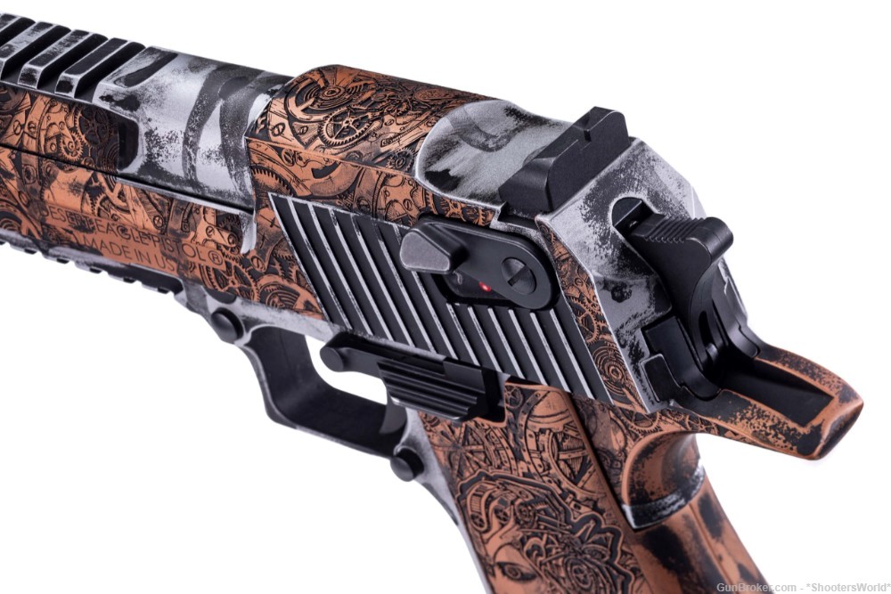 Magnum Research Desert Eagle 50 AE Steampunk Limited Edition - Only 20 Made-img-6