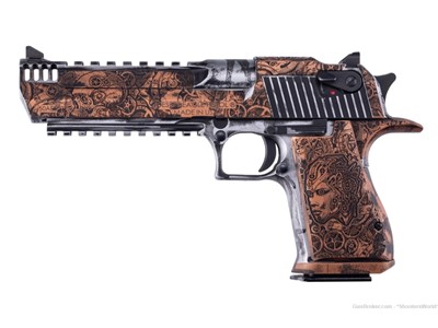 Magnum Research Desert Eagle 50 AE Steampunk Limited Edition - Only 20 Made