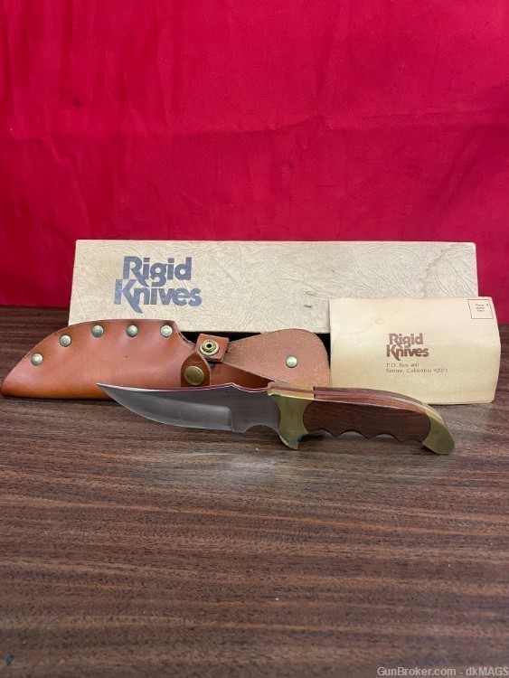 Rigid Knives. Hunting Fixed Blade Caribou R-8 9 3/4 Inch Knife-img-22