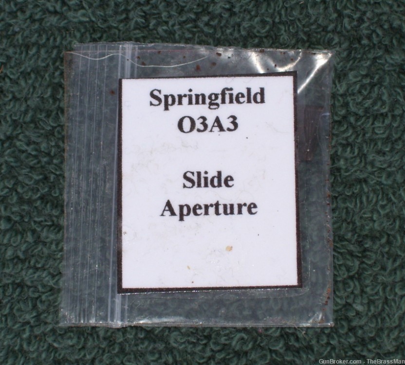 Springfield 03A3 Rear Sight Slide Aperture-img-0