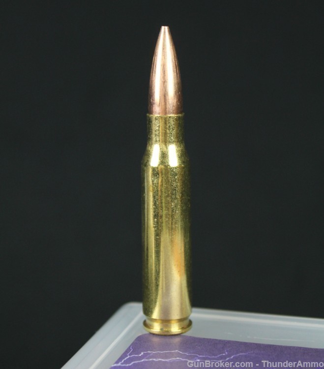 50 Rounds Thunder Ammo 308 Win 168 SMK Hollow Point Sierra Match King HPBT-img-0