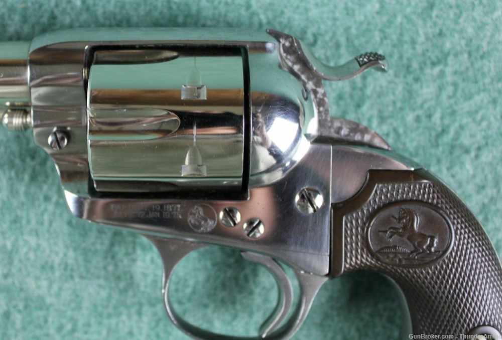 Colt Single Action Army Bisley Revolver W 2nd Gen 357 Mag 7.5" Barrel & Cyl-img-5