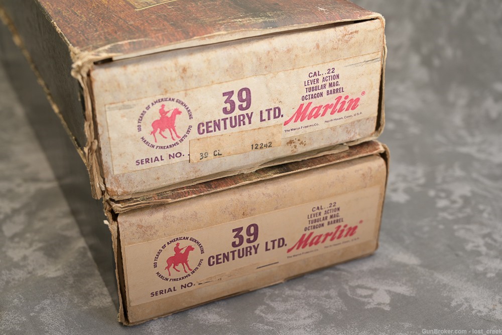 1970 Marlin 39 Century LTD CONSECUTIVE SET * NIB * RARE FIND-img-2