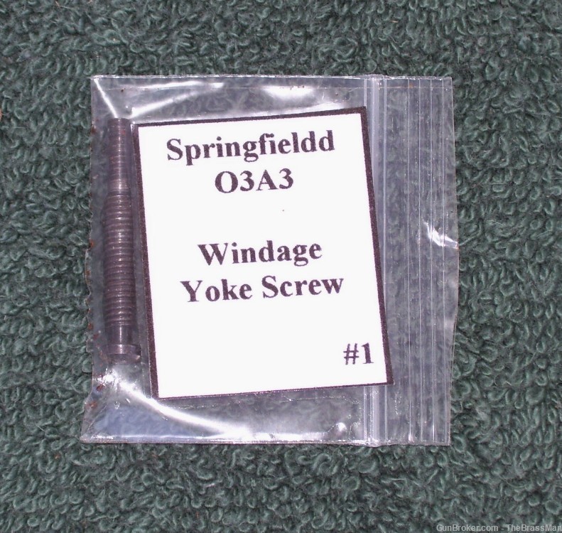 Springfield 03A3 Rear Sight Windage Yoke Screw  #1-img-0
