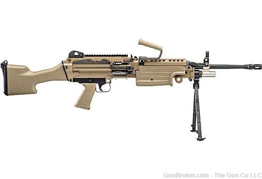 FN M249S 5.56X45MM 18.5" 30/200 FDE-img-0