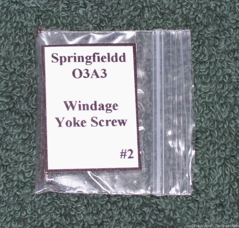Springfield 03A3 Rear Sight Windage Yoke Screw  #2-img-0