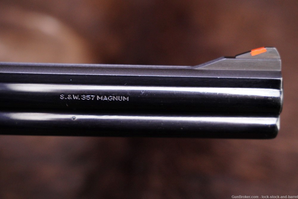 Smith & Wesson S&W 586-M 586-1 .357 Mag 6" DA/SA Revolver 1986-1987-img-10