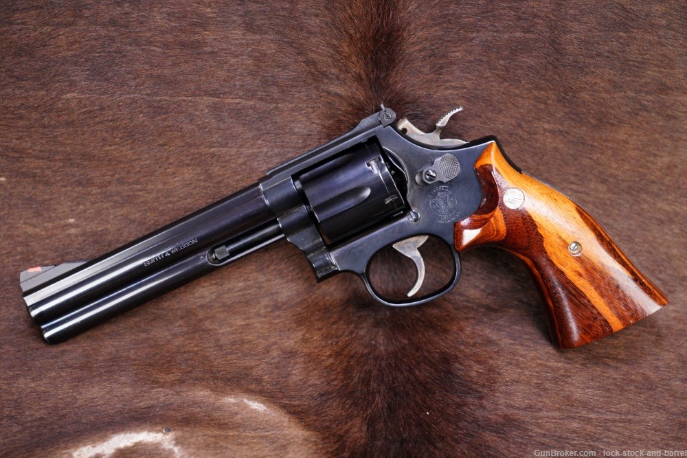 Smith & Wesson S&W 586-M 586-1 .357 Mag 6" DA/SA Revolver 1986-1987-img-3