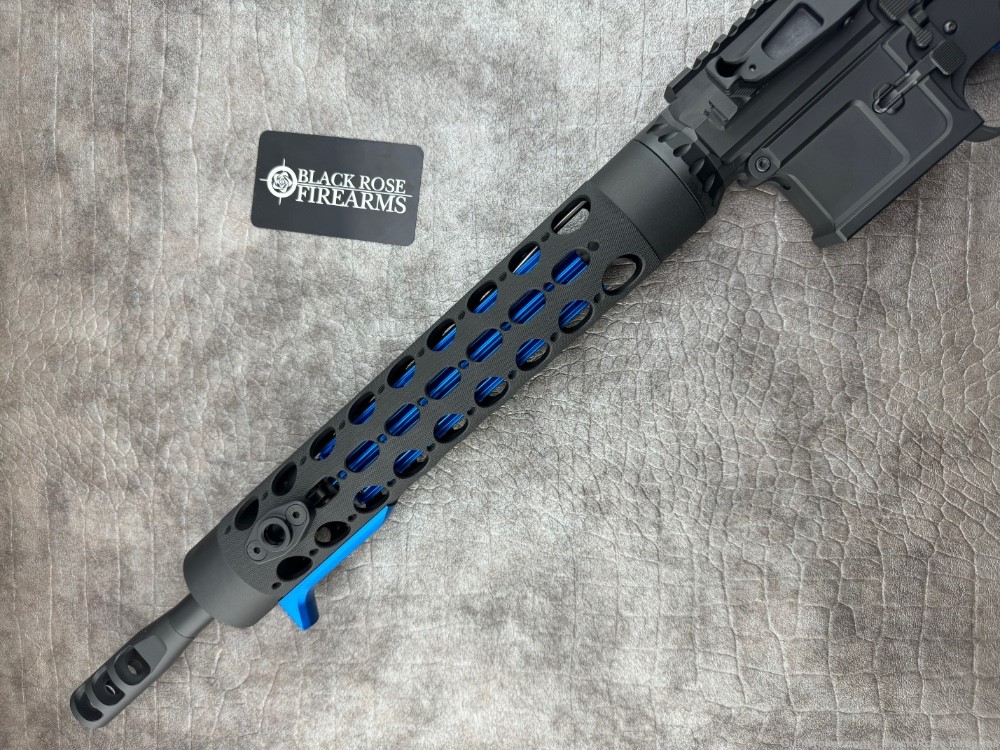 JP Enterprises SCR-11 / SCI-20 Complete Side Charging Rifle Black & Blue-img-7