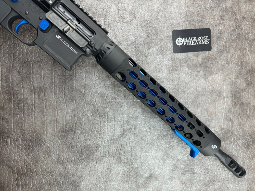 JP Enterprises SCR-11 / SCI-20 Complete Side Charging Rifle Black & Blue-img-3
