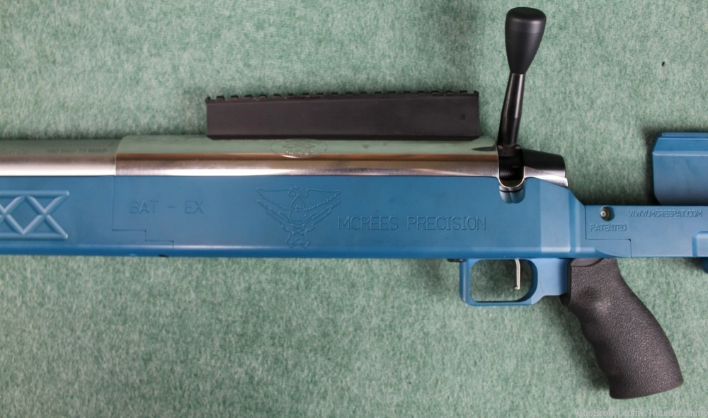 BAT EX 460 Steyr Left Hand McRee Stock 38" K&P 1:11 2 Mile Match Rifle-img-4