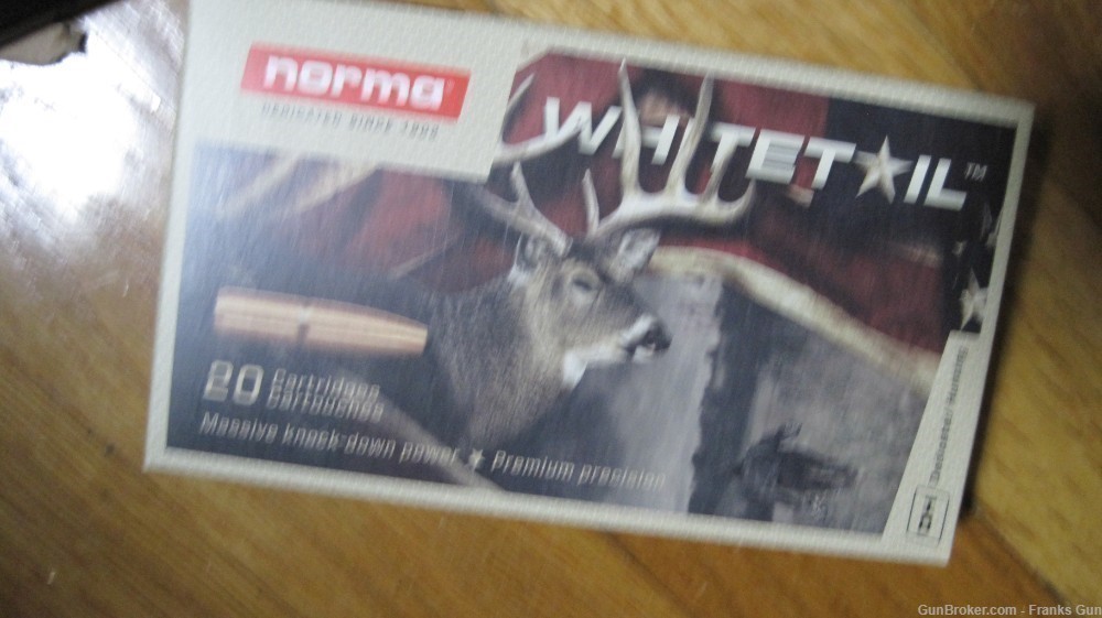 100 rds Norma Whitetail 7mm-08 REM 150 grain Soft Point -img-0