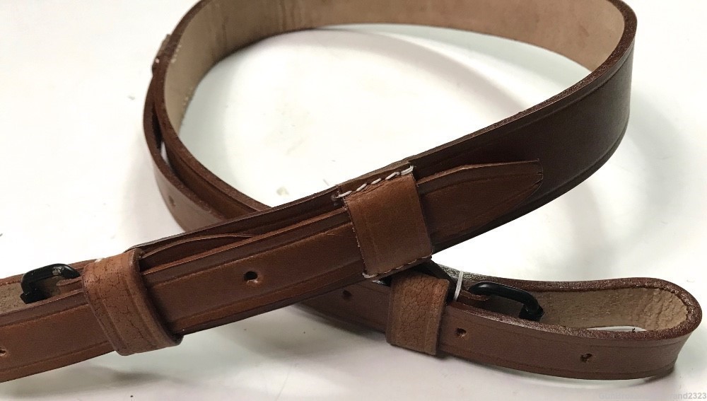 WWI GERMAN AUSTRO HUNGARIAN STEYR RIFLE M95 M1895 LEATHER SLING-img-1