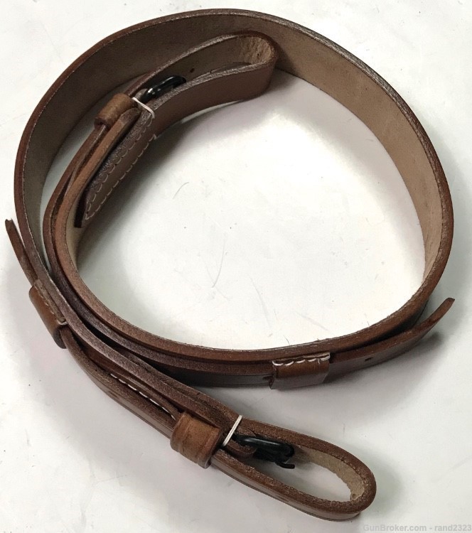 WWI GERMAN AUSTRO HUNGARIAN STEYR RIFLE M95 M1895 LEATHER SLING-img-4
