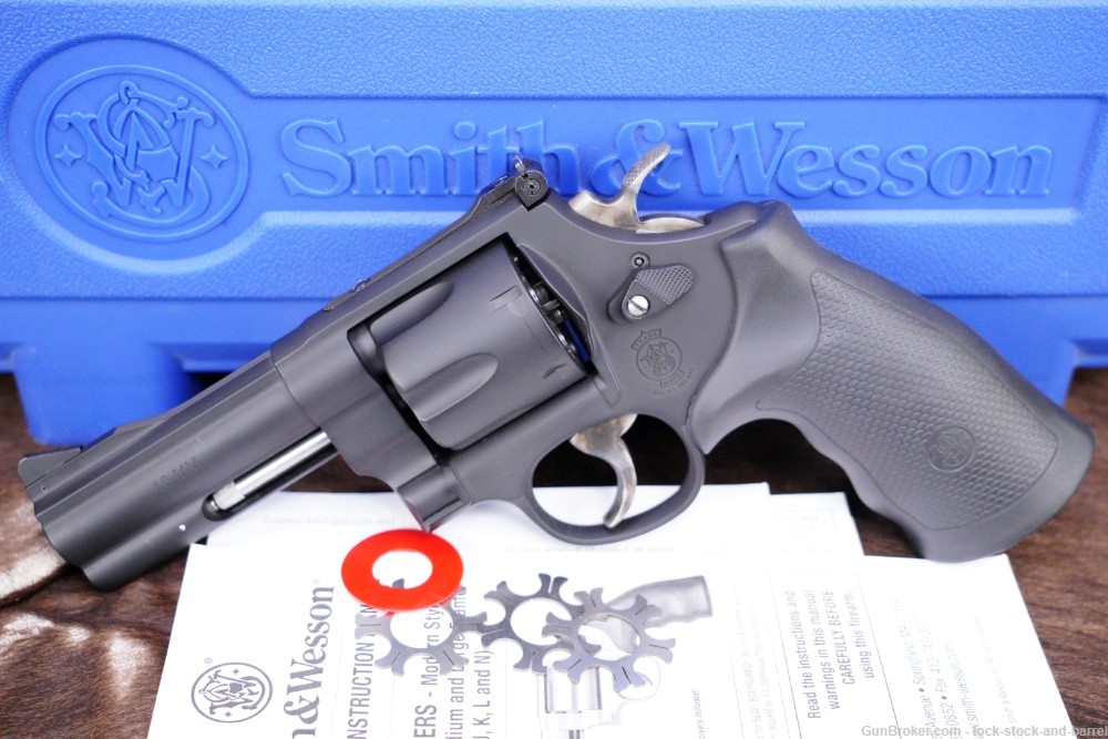 Smith & Wesson S&W Model 610-3 12463 10mm 4" DA/SA Revolver, MFD 2020-img-3