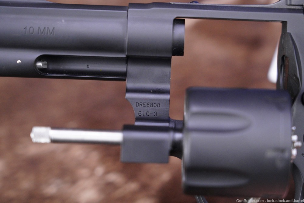 Smith & Wesson S&W Model 610-3 12463 10mm 4" DA/SA Revolver, MFD 2020-img-13