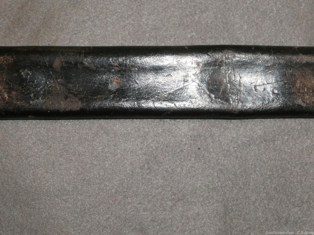 Japanese Artillery Short Sword w/ Scabbard, Meiji Era-img-13