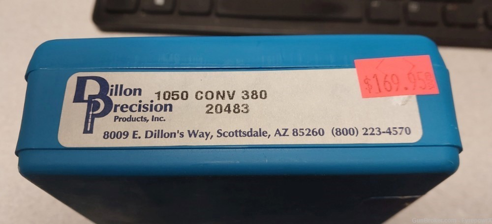 Dillon 1050 Conversion for .380 ACP, part # 20483-img-0