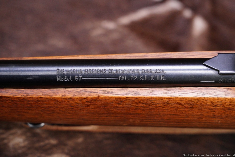 Marlin Firearms Co. Model 57 LeverMatic .22 S/L/LR Lever Action Rifle, C&R-img-19