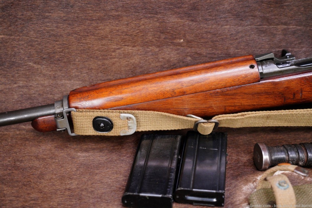 WWII Inland M1 Carbine Matching .30 Saginaw Receiver Semi Auto Rifle C&R-img-11