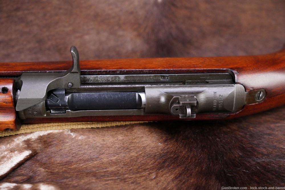 WWII Inland M1 Carbine Matching .30 Saginaw Receiver Semi Auto Rifle C&R-img-18