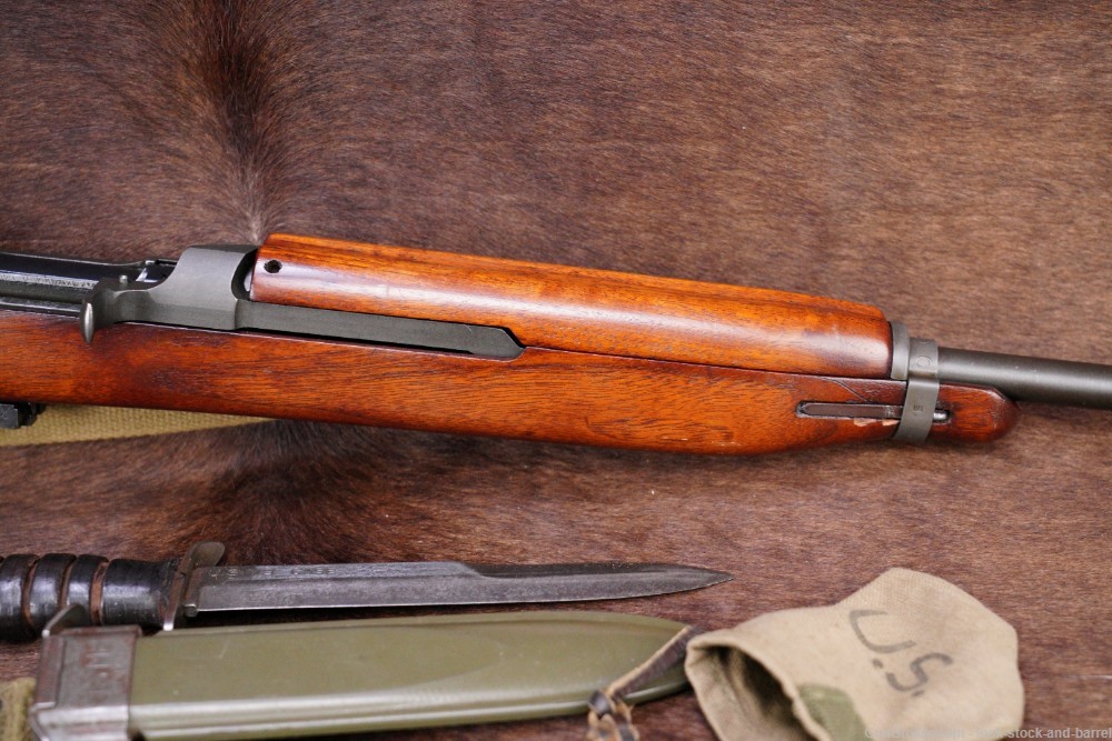 WWII Inland M1 Carbine Matching .30 Saginaw Receiver Semi Auto Rifle C&R-img-5