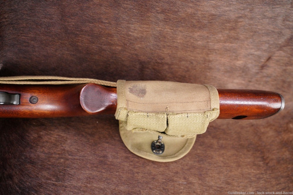 WWII Inland M1 Carbine Matching .30 Saginaw Receiver Semi Auto Rifle C&R-img-13