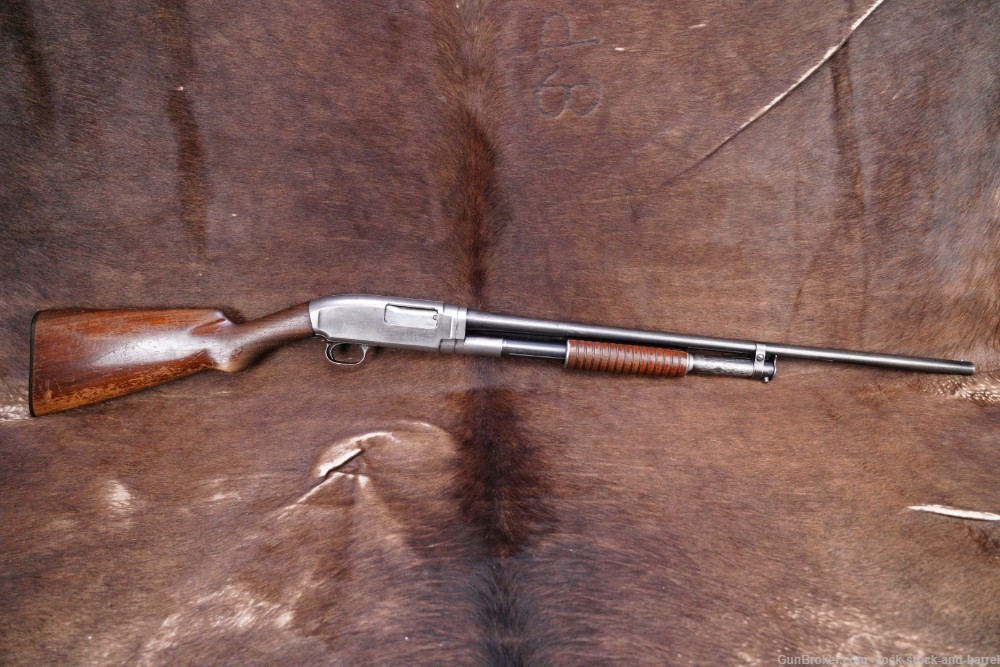 Winchester Model 12 1912 20 Gauge Takedown Pump Shotgun, MFD 1923 C&R-img-6
