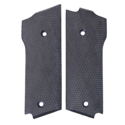 S&W 59 459 659 Black Rubber Checkered Grips-img-0