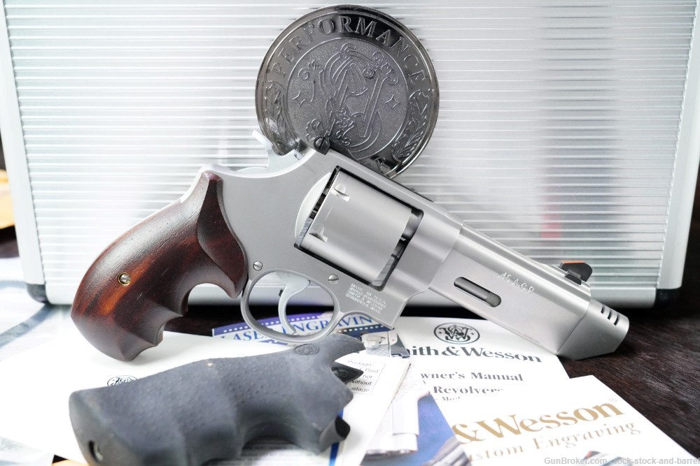 Smith & Wesson Performance Center 625-8 V-Comp 170238 45 ACP Revolver NO CA-img-2