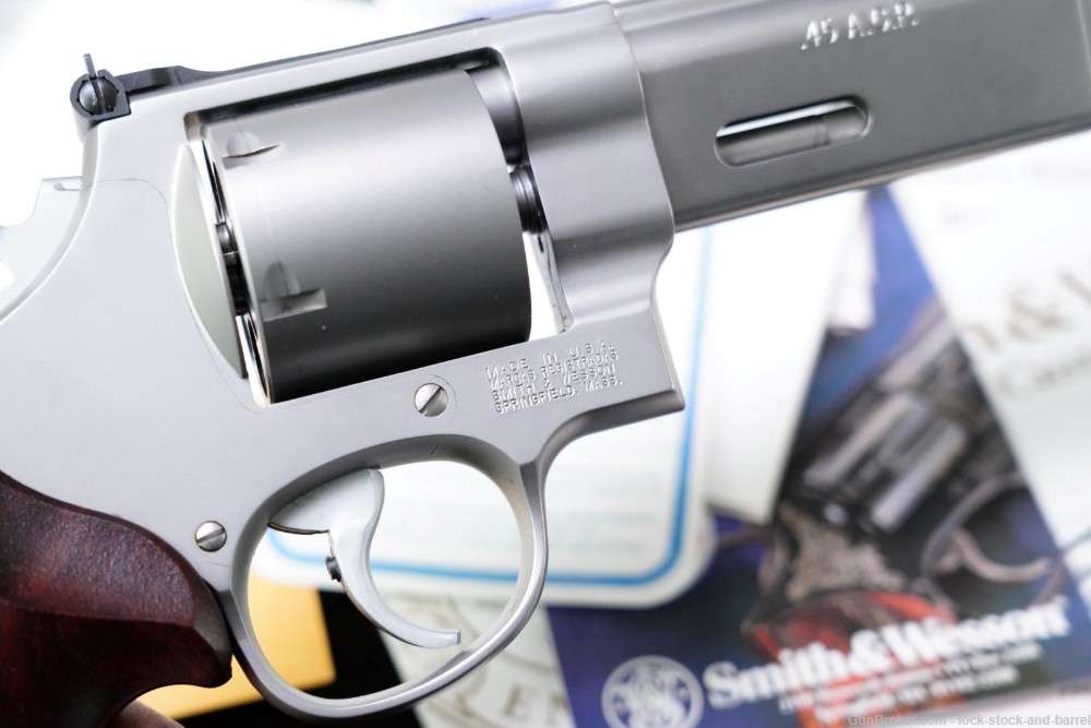 Smith & Wesson Performance Center 625-8 V-Comp 170238 45 ACP Revolver NO CA-img-9