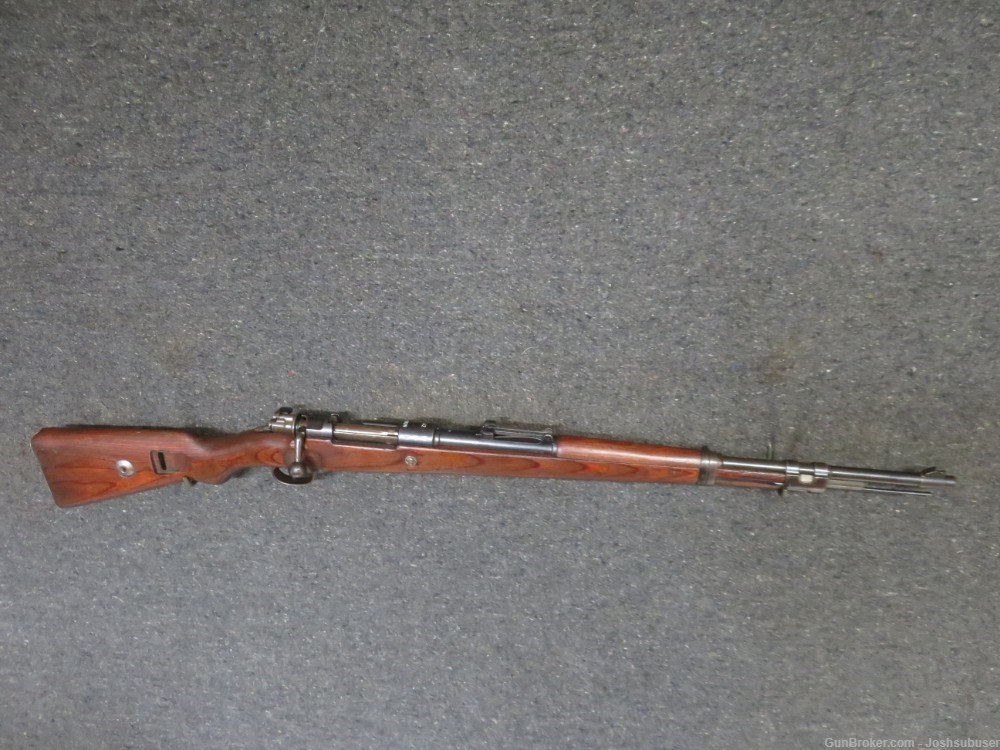WWII GERMAN 98K MAUSER RIFLE-CODE 42 1939-NO IMPORT-NICE LOOKING-img-0