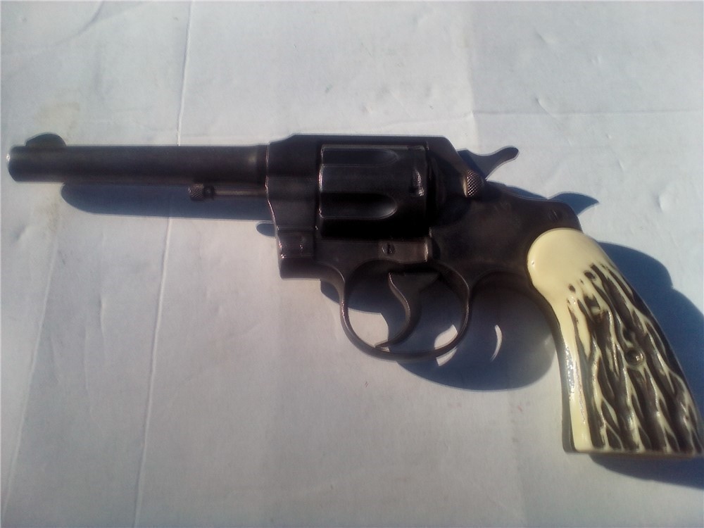 Colt 32-20 cal. 6 shot revolver w/stag grips-img-14