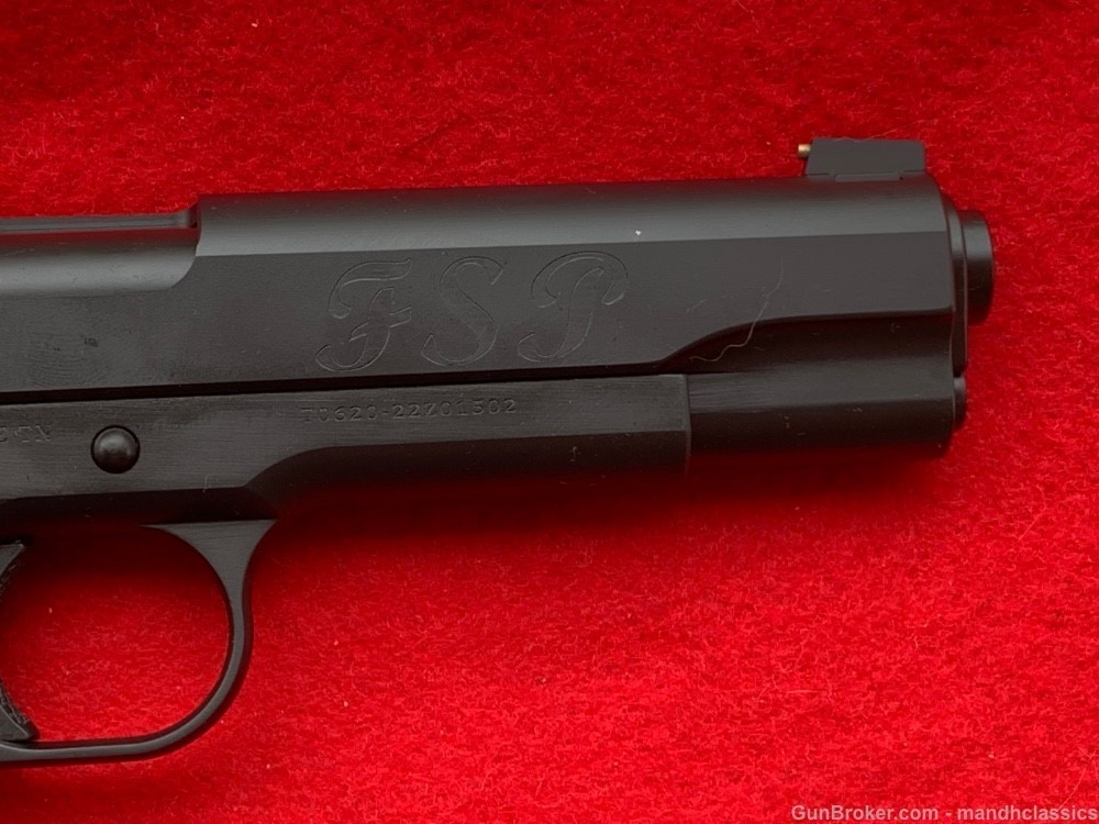NIB Gunsite custom Tisas 1911-A1 Fink's Service Pistol, 5", 45 ACP, 1 of 25-img-7