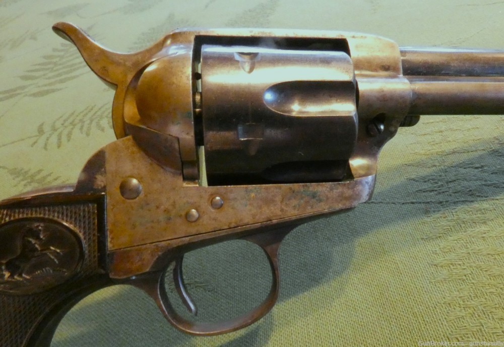 1 of 1000 Colt SAA in .38 Colt Made 1906 Single Action Army 1st Generation-img-16