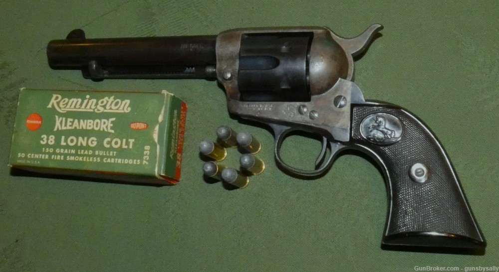 1 of 1000 Colt SAA in .38 Colt Made 1906 Single Action Army 1st Generation-img-0