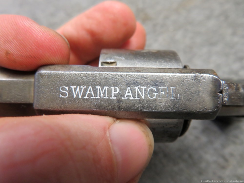 ANTIQUE FOREHAND & WADSWORTH SWAMP ANGEL REVOLVER-.41 RIMFIRE-img-3