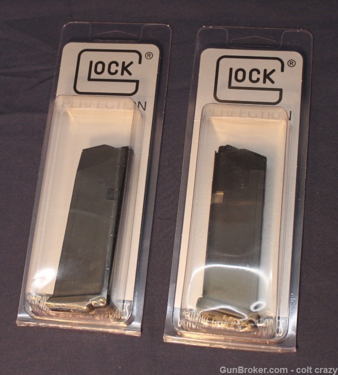 2 Glock Magazines for Model 23, 13Rd.  Glock Factory NEW-img-3