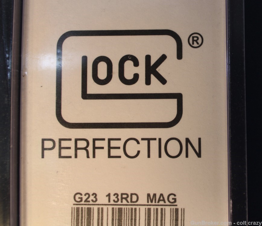 2 Glock Magazines for Model 23, 13Rd.  Glock Factory NEW-img-2