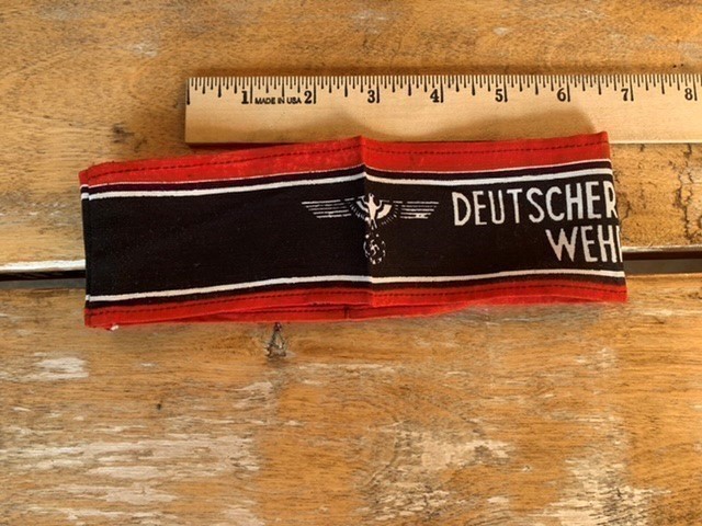 German  WWII Armband Volkssturm-img-2