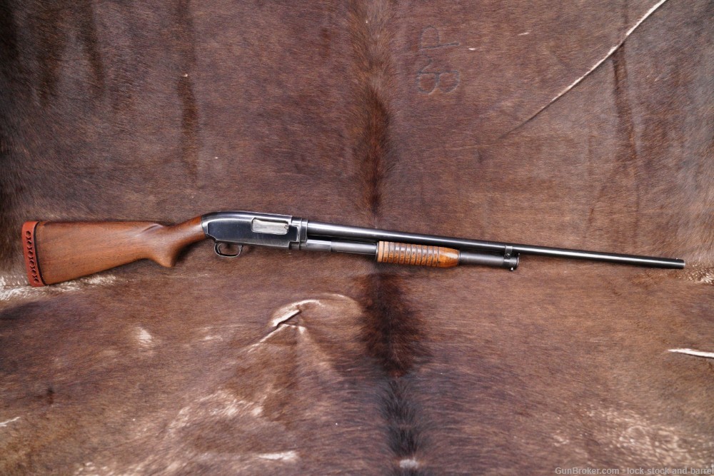 Winchester Model 12 1912 16 Gauge Takedown Pump Shotgun, MFD 1954 C&R-img-7