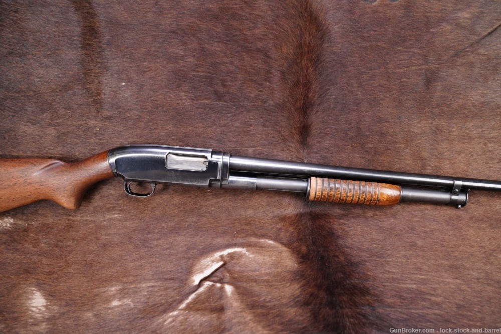 Winchester Model 12 1912 16 Gauge Takedown Pump Shotgun, MFD 1954 C&R-img-2