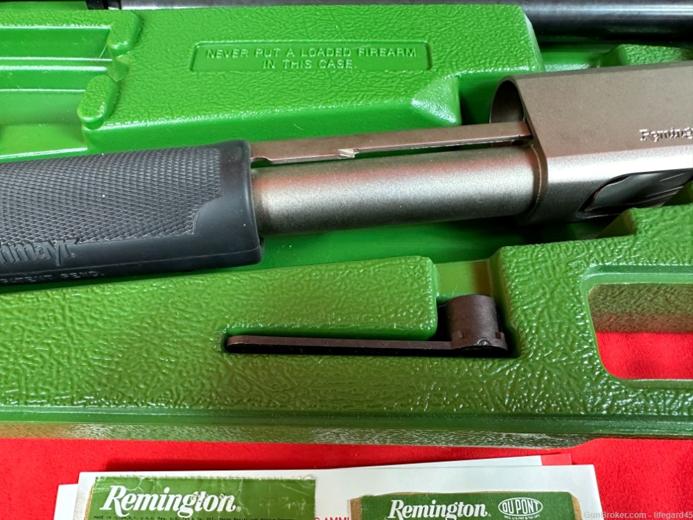 Remington 870 Marine Magnum + Rifled barrel and scope, Chokes, Case-img-8