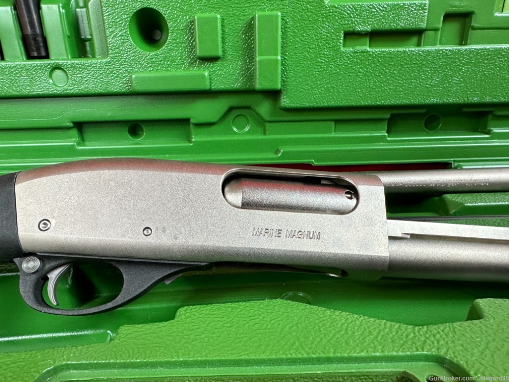 Remington 870 Marine Magnum + Rifled barrel and scope, Chokes, Case-img-17