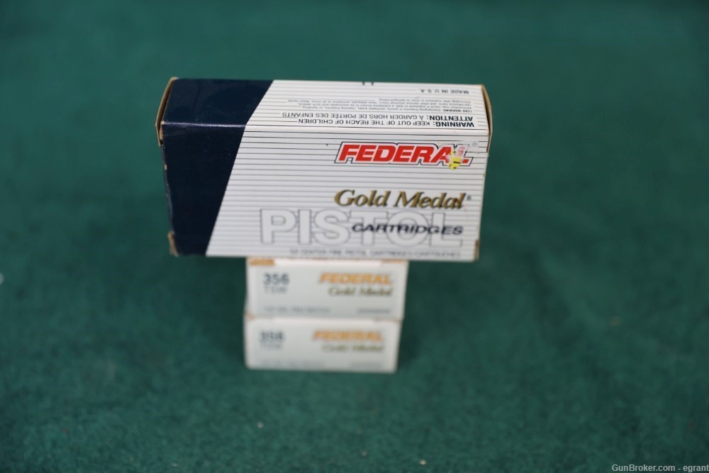 Federal 356 TSW Ammo 3 boxes-img-0