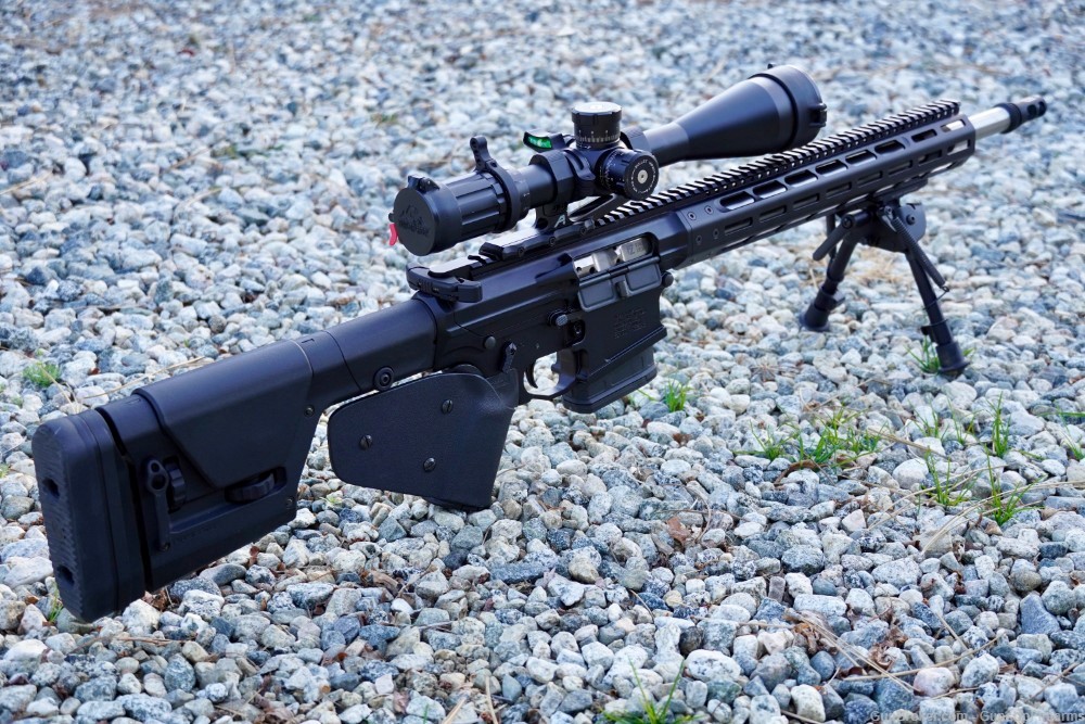 MEGA Arms MATEN AR308 - Proof Research Barrel, SS 5-20HD Optics, Like New.-img-0