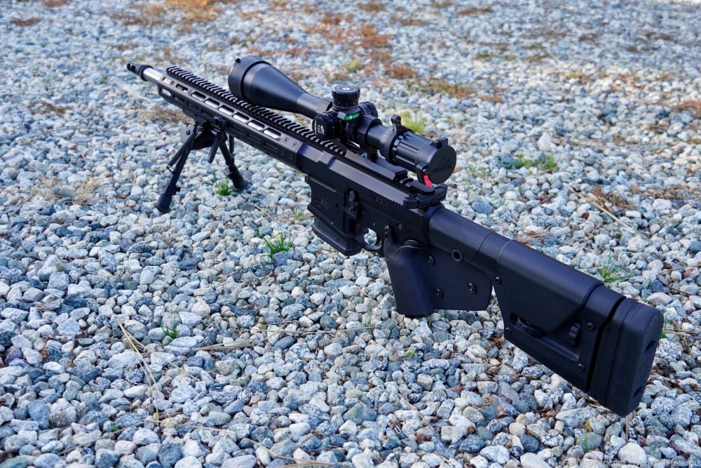 MEGA Arms MATEN AR308 - Proof Research Barrel, SS 5-20HD Optics, Like New.-img-1