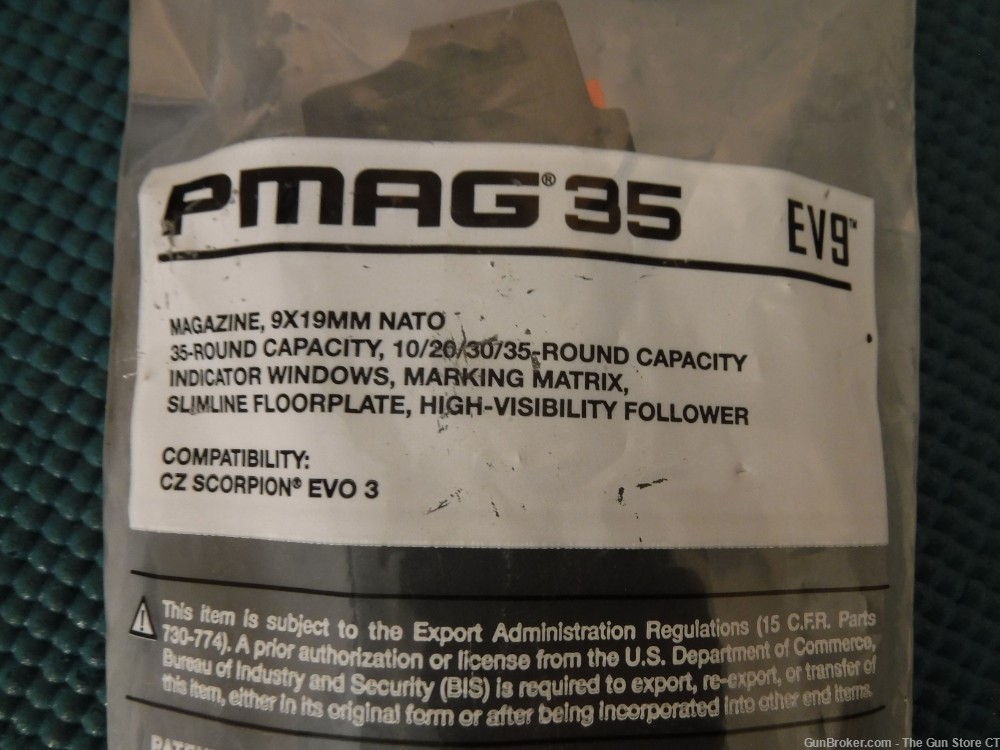 Magpul PMAG 35 EV9 CZ Scorpion EVO 3/3+ MAG1013-img-1