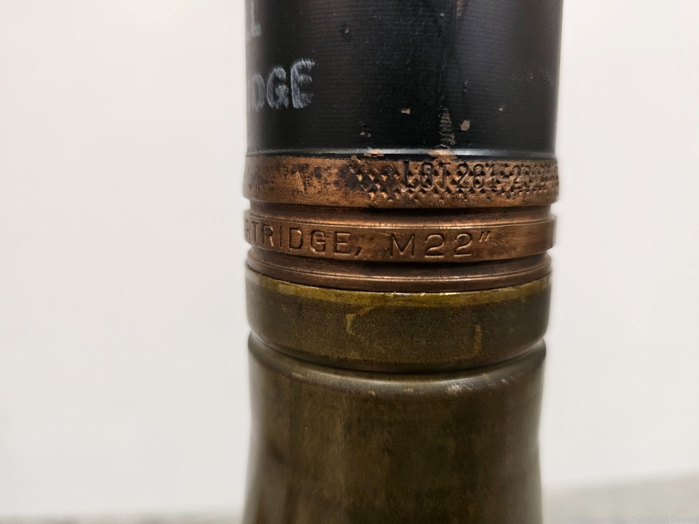 1943 M22 Drill Cartridge (WW2 Anti Tank Gun Shell)-img-7